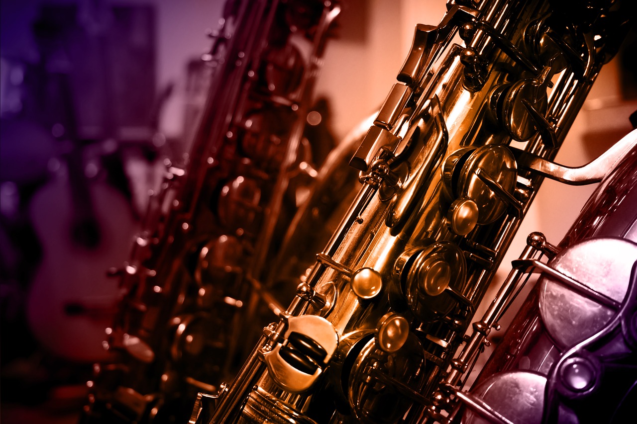 saxophone, instrument, music